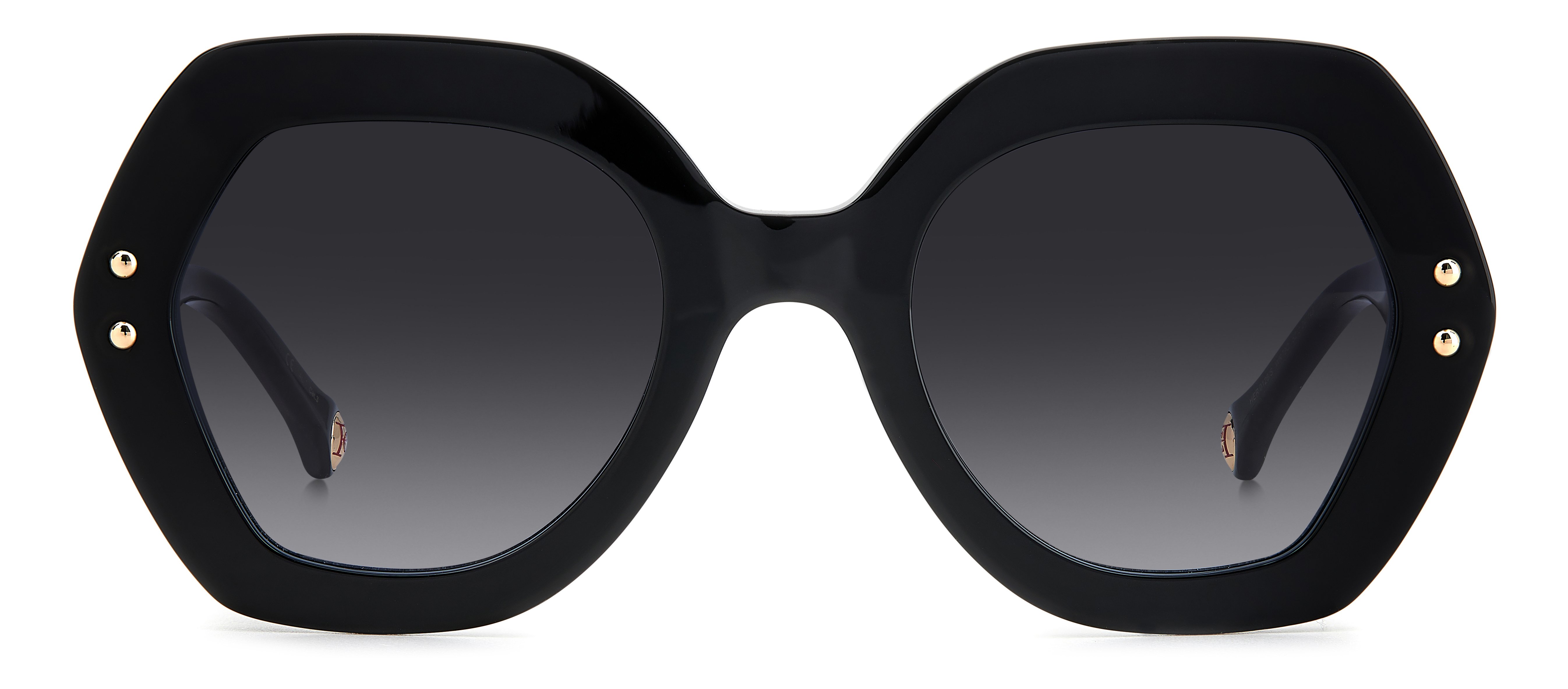 CAROLINA-0126/S WR7*9O BLACK HAVANA(DARK GREY SHADED 52*24, Negro, hi-res image number 1